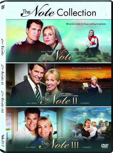 THE NOTE COLLECTION New DVD Set The Note 1 2 3 All 3 Films Hallmark Channel - Photo 1 sur 1