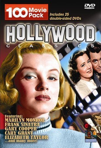 HOLLYWOOD CLASSICS 100 MOVIE PACK New Sealed 25 DVD Set