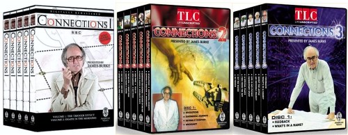 CONNECTIONS VOL 1 2 3 New Sealed 15 DVD Set James Burke