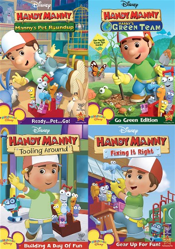 HANDY MANNY Lot of 4 New DVD 21 Episodes | eBay