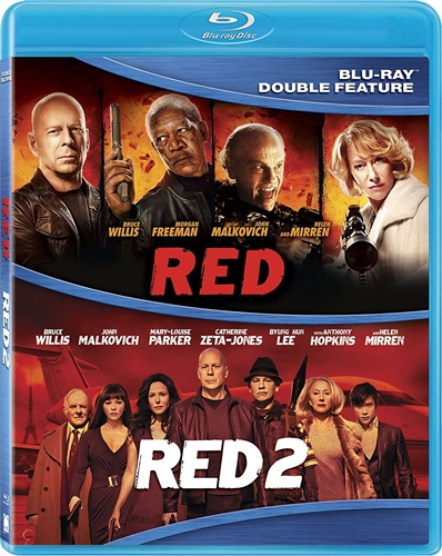 RED + RED 2 New Sealed Blu-ray Double Feature Bruce Willis