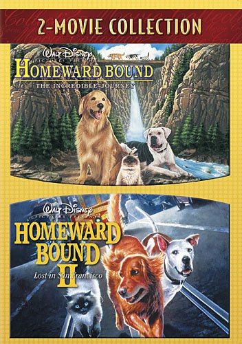HOMEWARD BOUND INCREDIBLE JOURNEY + SAN FRANCISCO DVD