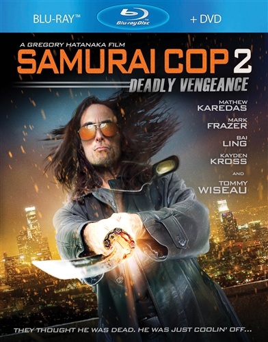 SAMURAI COP 2 DEADLY VENGEANCE New Sealed Blu-ray + DVD