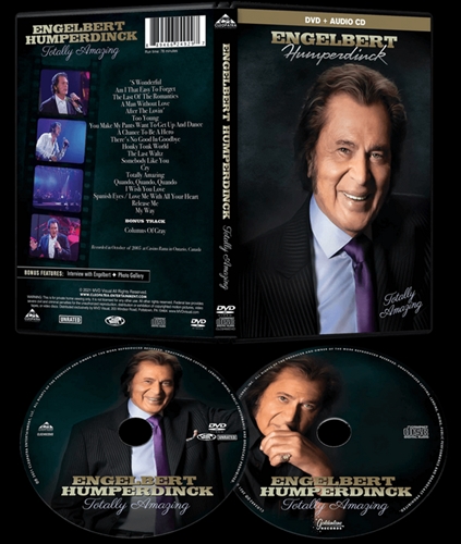 ENGELBERT HUMPERDINCK TOTALLY AMAZING New Sealed 2005 Concert DVD
