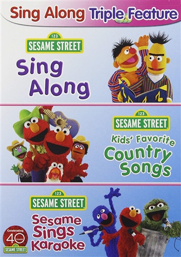 sesame street sing along dvd