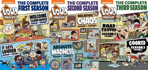 THE LOUD HOUSE TV SERIES COMPLETE SEASONS 1 + 2 + 3 Sealed