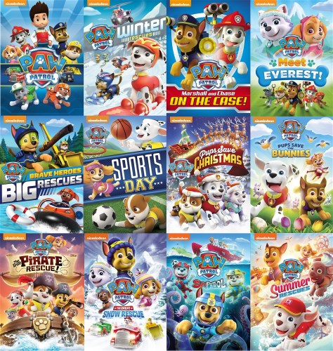 paw patrol dvd box set