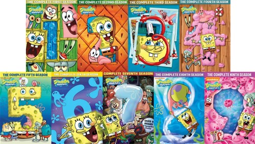 Spongebob Squarepants Seasons 1 2 3 4 5 6 7 8 9 New Sealed Dvd Ebay