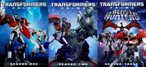 TRANSFORMERS PRIME COMPLETE TV SERIES New DVD Seasons 1 + 2 + 3